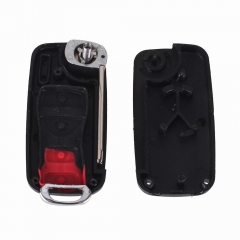 CS027021 Remote Key Shell Case Folding Flip Fob For INFINITI G35 I35 350Z Nissan Sentra Altima Maxima 02-06 4 Button