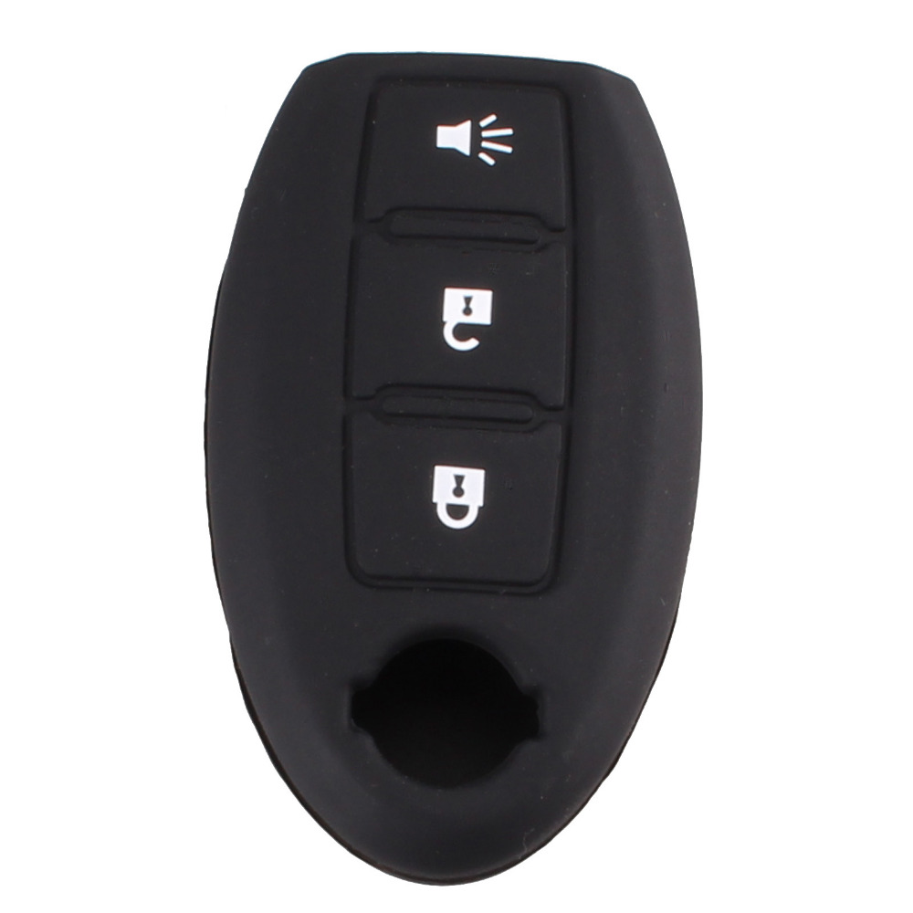 Cs027013 Silicone Rubber Car Key Fob Cover Case Shell For Nissan Qashqai Skyline Juke Alissa X