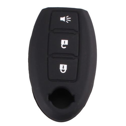 CS027013 Silicone Rubber Car Key Fob Cover Case Shell For Nissan Qashqai Skyline Juke Alissa x-trail Keyless 3 Button Remote Cover