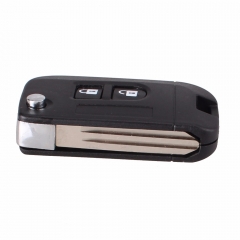CS027009 Flip Folding Remote Key Shell Car Case Fob Cover For Qashqai Nissan Micra Navara Almera Note 2 Buttons With Sticker