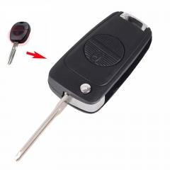 CS027015 Modified Remote Car Key Shell Case 2 Buttons For Nissan Micra Almera Primera X-Trail Uncut Key Case Cover A33 Blade