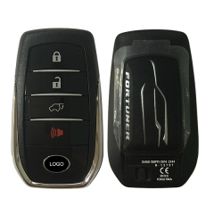 CN007090 Fortuner 3+1button smart card(Tokai Riki) 433.5Mhz and 434Mhz BM1EW