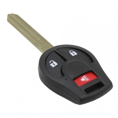 CS027005 2+1 3 Buttons Remote Key Case Shell For Nissan Cube Juke Rogue