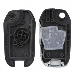 CS027006 Flip Folding Key Shell 2 Buttons For NISSAN Cube Micra Note Qashqai Juke Romote Key Case