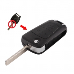 CS028016 Replacement Modified Flip Remote Key Shell Case Folding Car Key Cover For Opel Blanks 3 Button with Blade HU100A