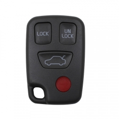 CS050001 3 +1 Button Car Keyless Remote Shell Key Case Fob 4 Button For Volvo S40 S60 S70 S80 S90 V40 V70 V90 XC70 XC90