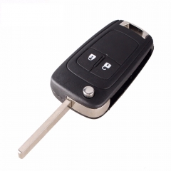 CS028013 Flip Folding Remote Key Case For OPEL VAUXHALL Insignia Astra 2 Button ...