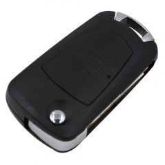 CS028015 Flip Remote Key Fob Case HU46 Blade For Vauxhall Opel Astra Vectra Zafira 2 Button