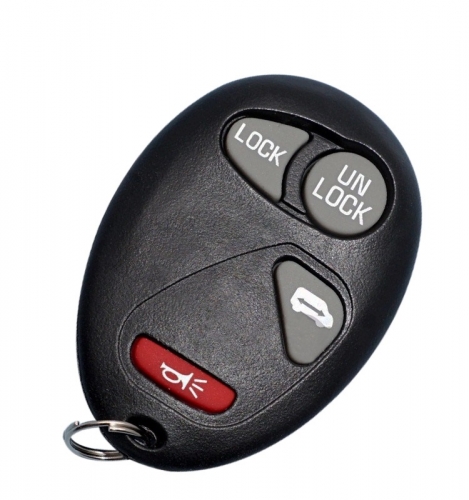 CS019004 FOR GMC 3+1button Remote Key Shell