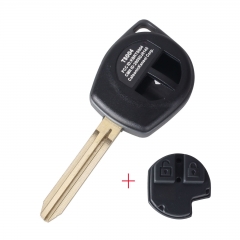 CS048003 Remote Key Shell Fob fit for SUZUKI Grand Vitara Swift Liana Shell Fob 2 Button With Key Pad Auto Parts +Logo