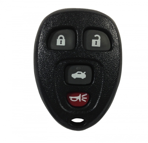 CS019005 4 Button keyless entry remote Key Fob Case Shell For Chevrolet Buick GMC Saturn