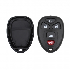 CS019006 5 Buttons Car Replacement Case Keyless Entry Remote Start Control Key Fob Cover