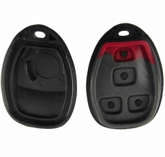 CS019005 4 Button keyless entry remote Key Fob Case Shell For Chevrolet Buick GMC Saturn