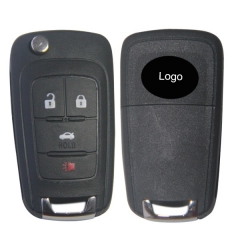 CN028006 Opel 4 button Flip remote control key 433mhz PCF7937E GM13500223