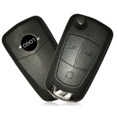 CN028009 Flip Remote Key Fob 3 Button 433MHz PCF7946 for Vauxhall Opel Vectra C ...