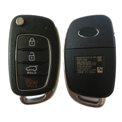 CN020041 2016 OEM Hyundai Tucson Remote Flip Key 3 +1 button 433MHZ Fcc# TQ8-RKE...
