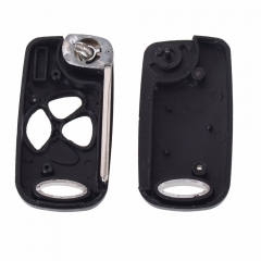 CS007055 For Toyota Camry Reiz Corolla Crown 3 Buttons Key Fob Cover Modified Folding Flip Remote Key Shell Case
