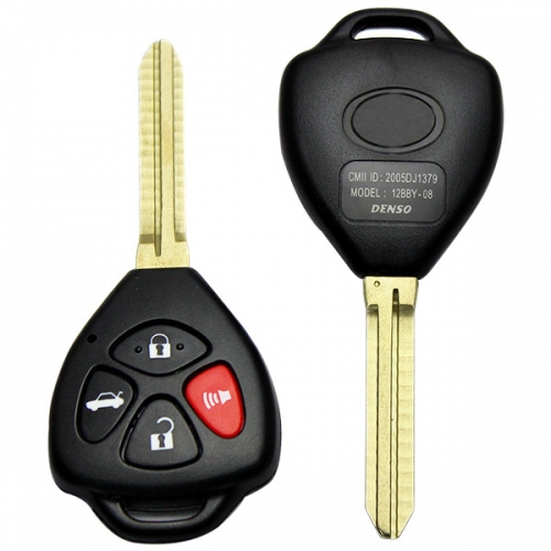 CS007028 Remote Key Shell for Toyota 4 button TOY43