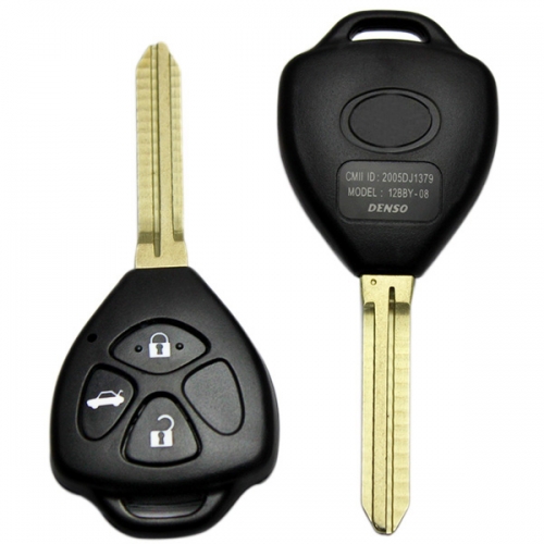 CS007025 Remote Key Shell for Toyota 3 button Toy43
