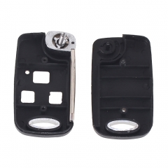 CS007053 Uncut Blade Band New 3 BUTTON REMOTE KEY FOB CASE For TOYOTA FJLand Cruiser Camry TOY43