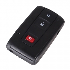 CS007049 2+1 3 Buttons Car Remote Key Shell Case Fob For Toyota Prius 2004-2009 Toy43 Blade