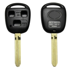 CS007020 Remote Key Shell for Toyota 3 button with Toy43 key blade
