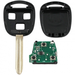 CN007106 3 Buttons Keyless Entry Fob Remote Key for Toyota 315 433MHZ With 4C 4D67 Chip Inside TOY43