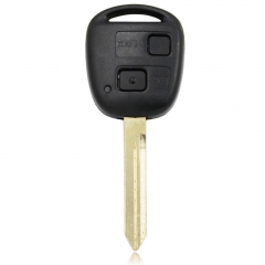 CN007003 2 Buttons Remote Key Keyless Fob for Toyota 433MHZ With 4C Chip Inside TOY47 Blade