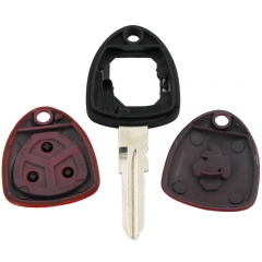 CS094003 3 Buttons Replacement Blank Fob Key Case Remote Smart Key Shell for Ferrari 458 612 599 Right Blade