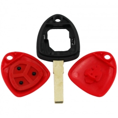 CS094002 3 Buttons Replacement Blank Fob Key Case Remote Smart Key Shell for 458