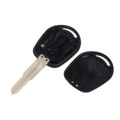 CS096001 2 BUTTONS REMOTE KEY SHELL FOR SSANGYONG ACTYON KYRON REXTON UNCUT BLADE KEY FOB COVER CASE REPLACEMENT