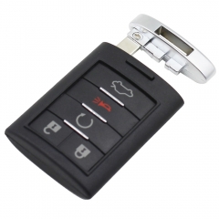 CS030002 Replacement Shell Remote key Case Fob 5 Button For CADILLAC ATS SRX STS...
