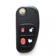 CS025002 Replacement Remote Key Fob 4 Button 433MHz With Chip 4D ID60 For Jaguar...