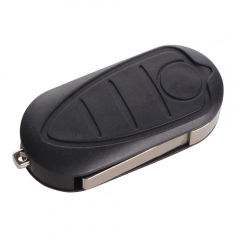 CS092003 Folding Flip Remote Key Shell 3 Button Case Fob for Alfa Romeo Mito Giulietta 159 GTA Replacement Case Fob