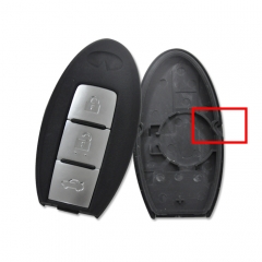 CS021004 No Logo 3 Buttons Remote Smart Key Shell for Infinity