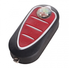 CS092003 Folding Flip Remote Key Shell 3 Button Case Fob for Alfa Romeo Mito Giulietta 159 GTA Replacement Case Fob