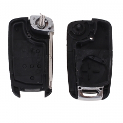 CS014008 Replacement Folding 3 Buttons Remote Key Case Shell for CHEVROLET Cruze Spark Flip Remote Key Fob 3 Button