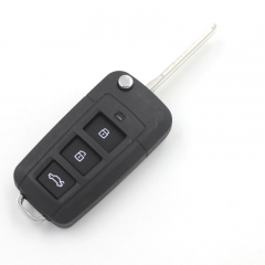 CS051009 Car Replacement Fob Flip Folding Remote Key Case Shell For KIA Cerato Forte Spectra Righ Blade Without Key Chip