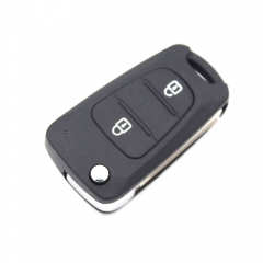 CS051016 Remote Car Key Case fit for KIA Sportage 2 Button Key Replacement Keyless Uncut Blade Car Key Shell No Chip