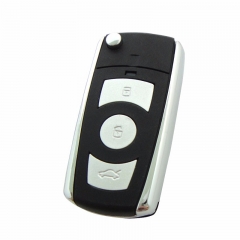 CS051015 New Style Car Modified Key Shell 3+1 Buttons Flip Folding Remote Case B...