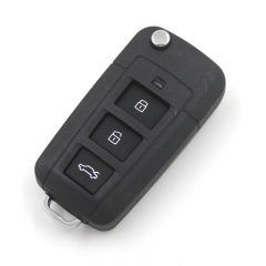 CS051009 Car Replacement Fob Flip Folding Remote Key Case Shell For KIA Cerato Forte Spectra Righ Blade Without Key Chip