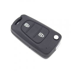 CS051016 Remote Car Key Case fit for KIA Sportage 2 Button Key Replacement Keyless Uncut Blade Car Key Shell No Chip