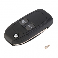 CS050008 New 2 Button Lock Unlock Remote Case Fob Flip Key Shell Case Blade Fit for VOLVO