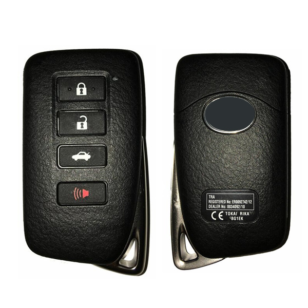CN052002 Lexus Lx450d Lx570 Nx300h Smart Key 4buttons 433mhz Toyota H Chip Fcc Bg1ek