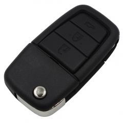 CS022002 New Car-styling 3 Buttons + Panic Flolding Flip Key Entry Remote Shell ...