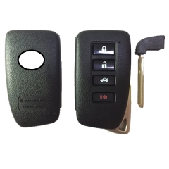 CS052010 4 Button Smart Remote Key Case Fob shell for LEXUS IS250 IS350 E350 ES250 NX200