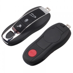 CS005007 New 3 +1 4 Buttons Smart Remote Key Shell Fob Key Case For Porsche Caye...