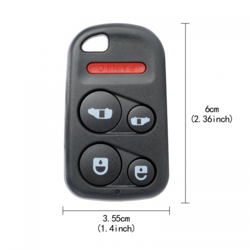 CS003033 5 botones de shell remotos clave para Honda