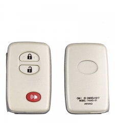 CS007060 for TOYOTA high handed 2+1 key smart card key shell car remote control shell