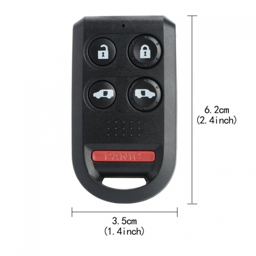 CS003032 5 botones de shell dominante para honda Odyssey reemplazo dominante alejado para honda clave a distancia